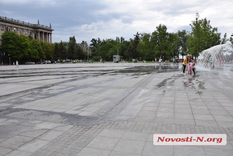 В Николаеве на Серой площади снова «потоп»