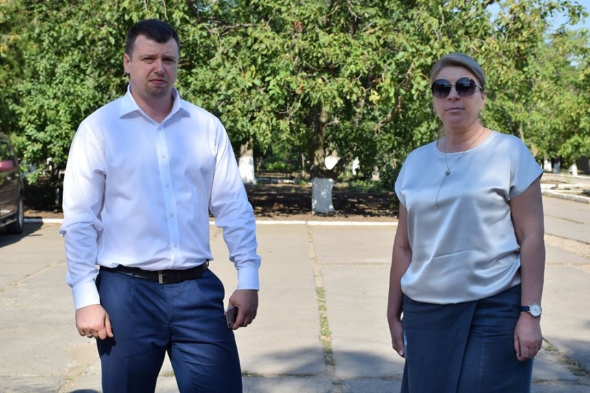 Вице-губернатор Татьяна Стахевич посетила школу в Снигиревке