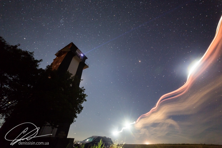 Николаевский фотограф показал метеорный поток Персеиды
