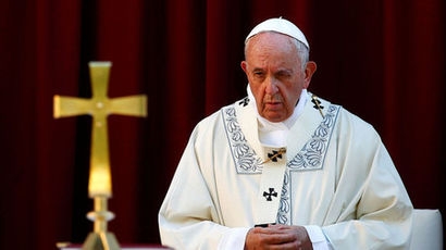 Папа Римский призвал к отказу от насилия в Беларуси