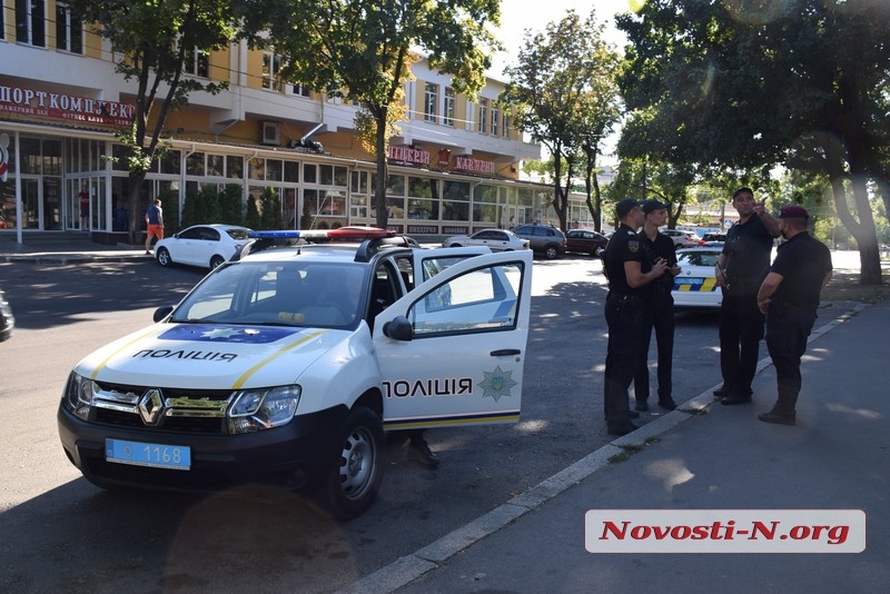 В центре Николаева произошел конфликт со стрельбой