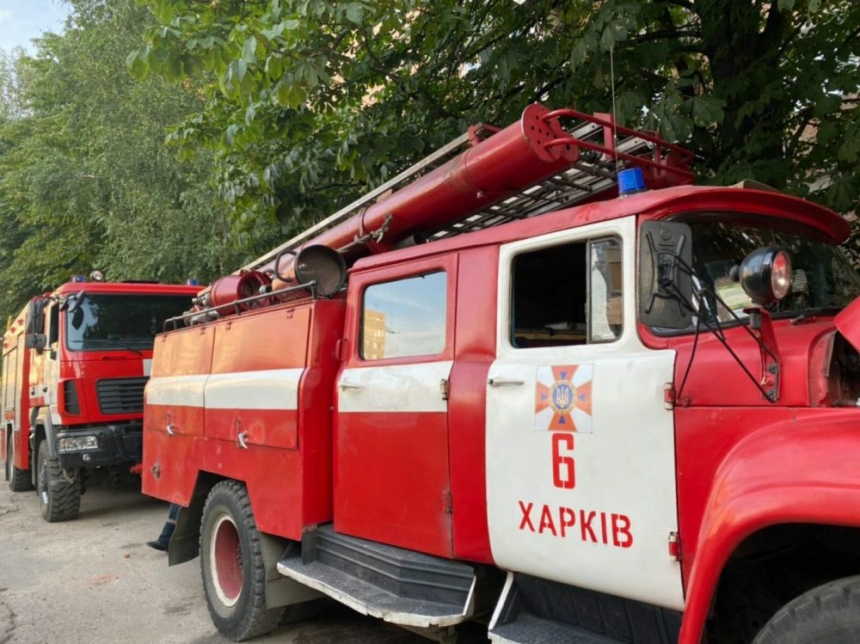 В Харькове во время пожара в многоэтажке пострадали двое детей