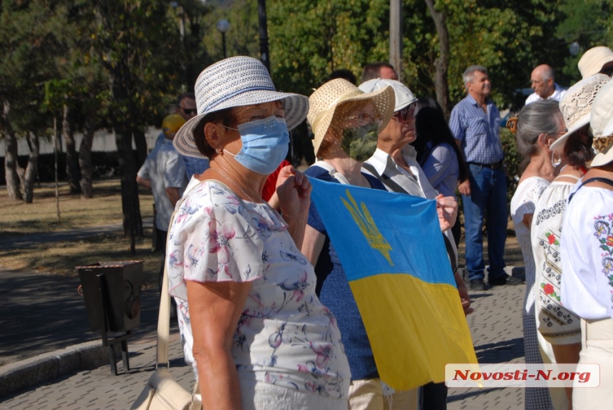 День независимости: в Николаеве националисты провели шествие