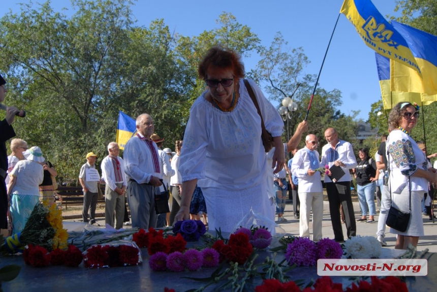 День независимости: в Николаеве националисты провели шествие