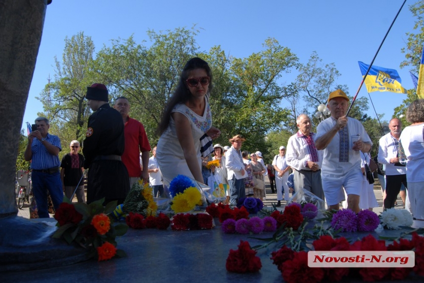 День независимости: в Николаеве националисты провели шествие