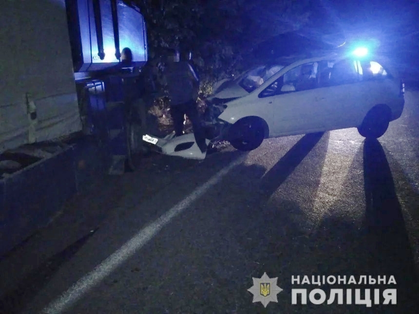 За рулем «Опеля», столкнувшегося с фурой в Николаевской области, был подполковник полиции