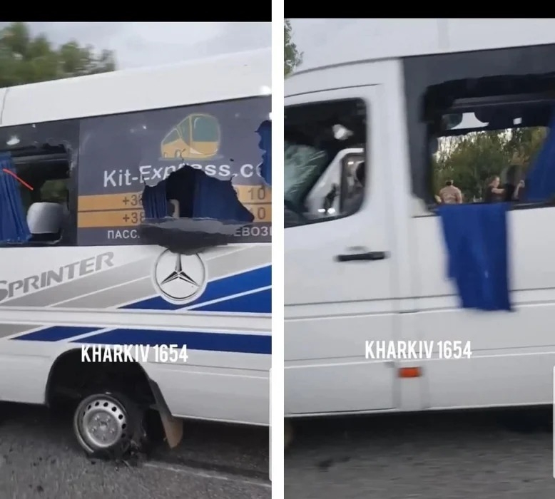 Девятерых подозреваемых в нападении на автобус под Харьковом отправили в СИЗО