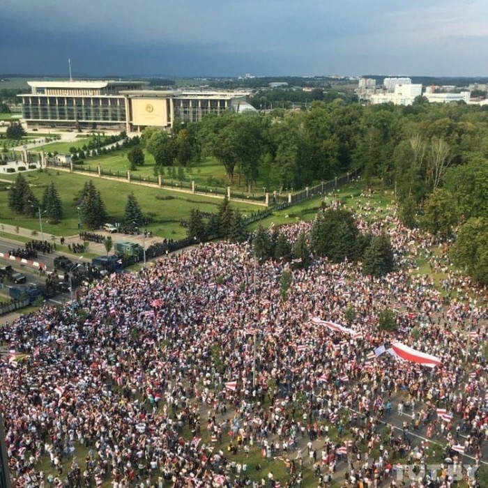 На акциях протеста в Минске задержаны более 100 человек