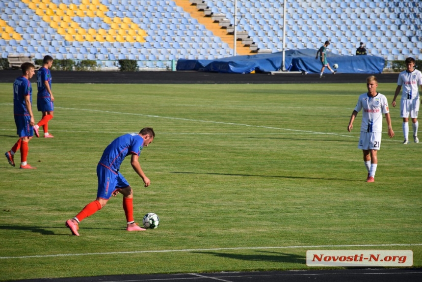 Как «Николаев» победил «Черноморец» со счетом 1:0. ФОТОРЕПОРТАЖ