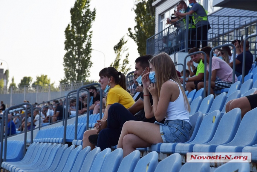 Как «Николаев» победил «Черноморец» со счетом 1:0. ФОТОРЕПОРТАЖ