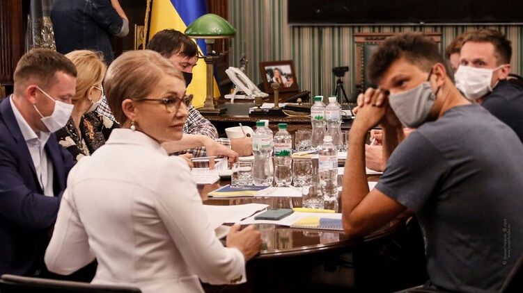 Юлия Тимошенко впервые появилась на публике после того, как у нее диагностировали коронавирус