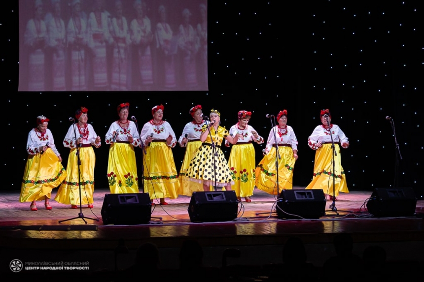 Ветеранские коллективы Николаевской области показали свои вокальные умения   