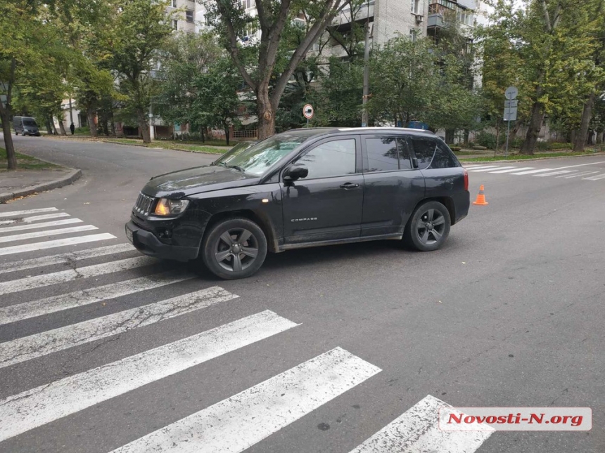 В центре Николаева столкнулись «Джип» и ВАЗ