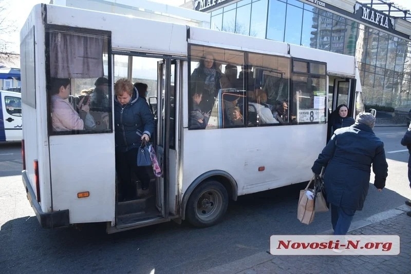 В Николаеве маршрутчика оштрафовали на 17 тысяч гривен за нарушение карантина