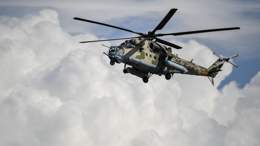 В Армении сбили российский вертолет Ми-24. ВИДЕО