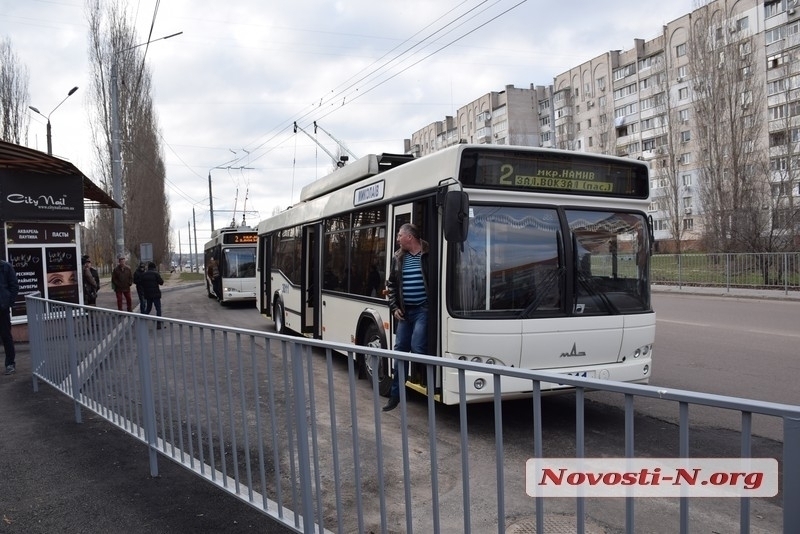 В Николаеве начали строить троллейбусную линию за 47 миллионов