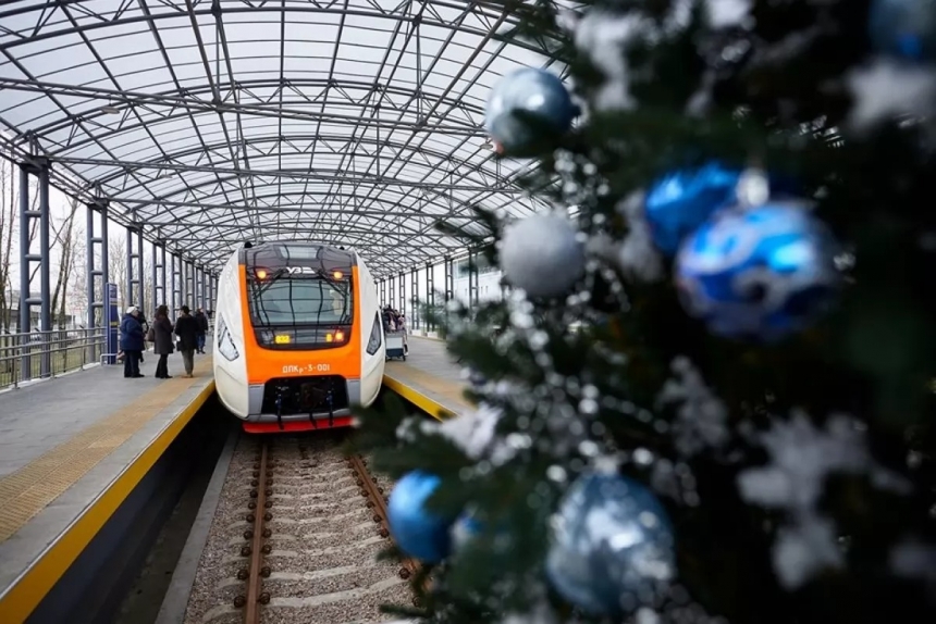 В честь новогодних праздников «Укрзалізниця» запустит дополнительный поезд
