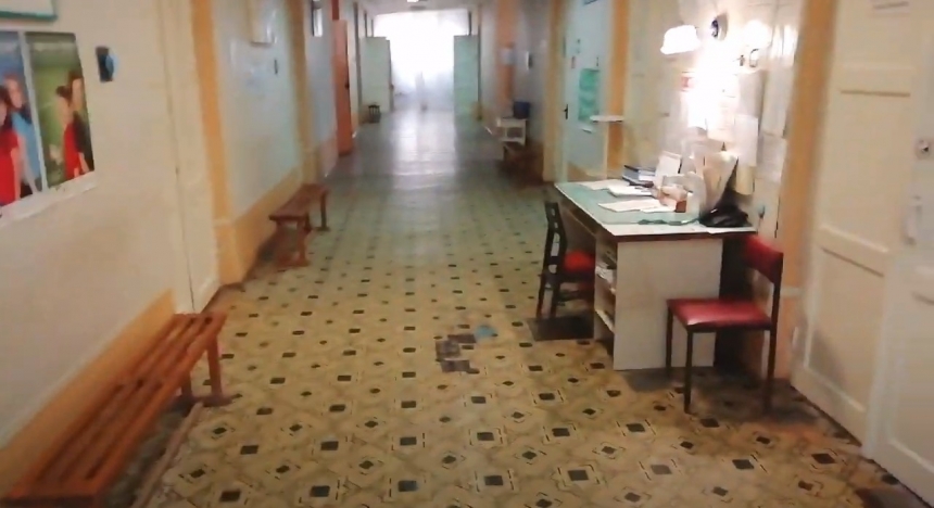 Пациент Николаевской ЦРБ показал, как выглядит отделение для больных COVID. Видео