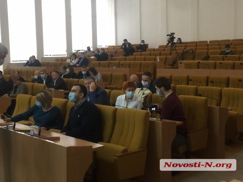 В Николаевском облсовете 25 депутатов хотят в бюджетную комиссию