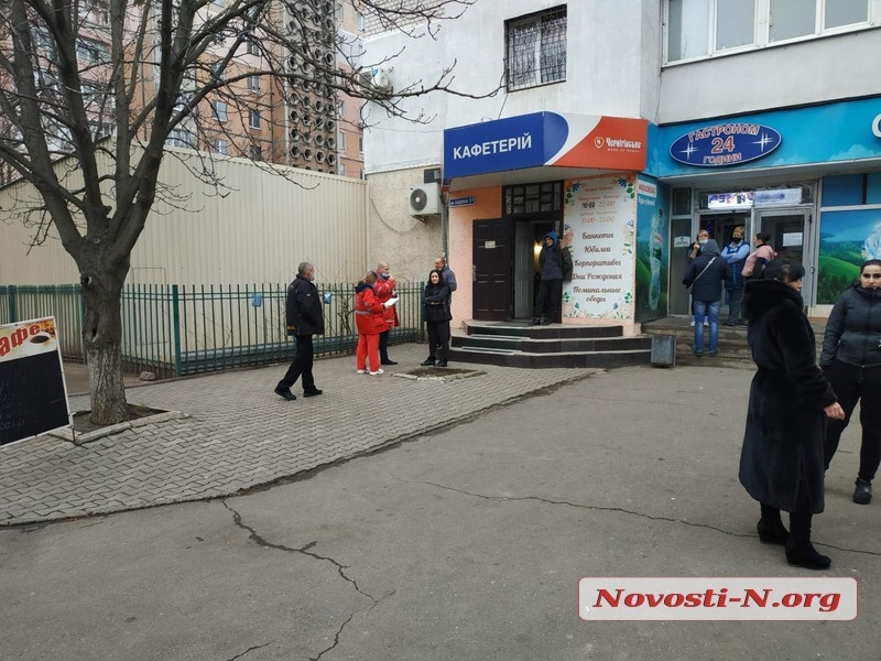 В центре Николаева, в кафе умер посетитель