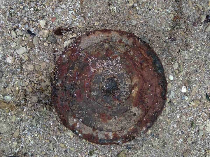 На Николаевщине обнаружили противотанковую мину
