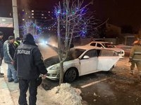 В Полтаве подожгли автомобиль депутата горсовета