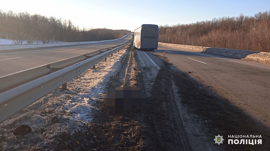 В Николаевской области рейсовый автобус насмерть сбил пешехода
