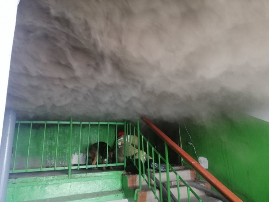 В Первомайске произошел пожар в доме – эвакуировали 24 человека