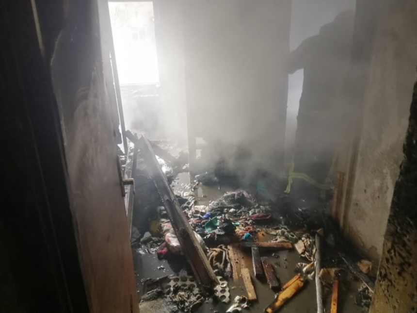 В Первомайске произошел пожар в доме – эвакуировали 24 человека