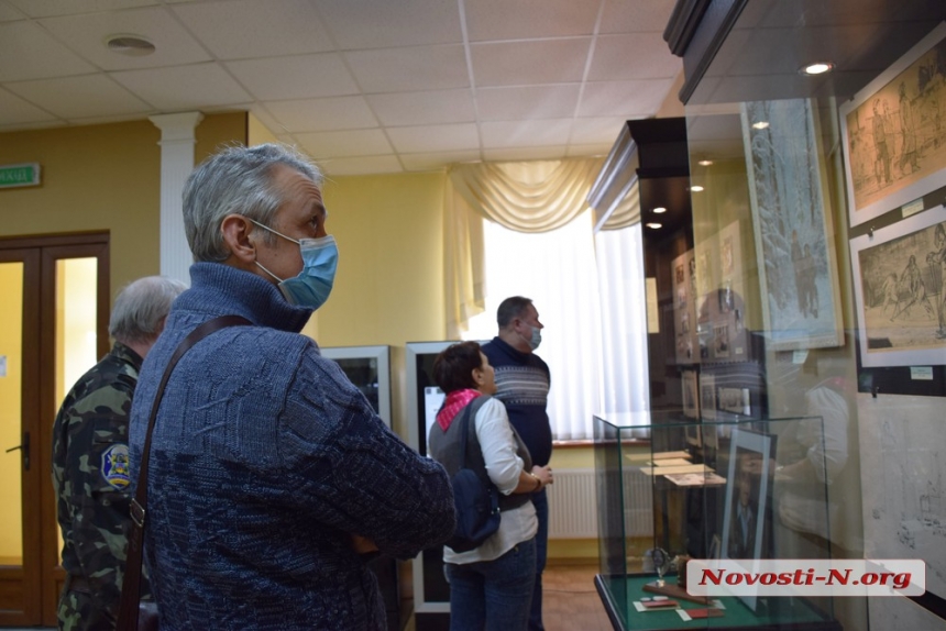 «Оставил мир на полотне»: в Николаеве открыли выставку Владимира Ольшанского