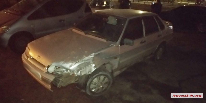 В Николаеве патрульные нашли ВАЗ, скрывшийся с места ДТП — водитель оказался пьян