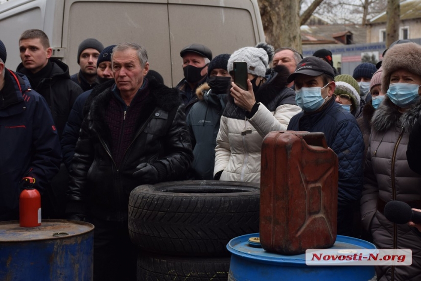 Как в Николаеве аграрии протестовали. ФОТОРЕПОРТАЖ