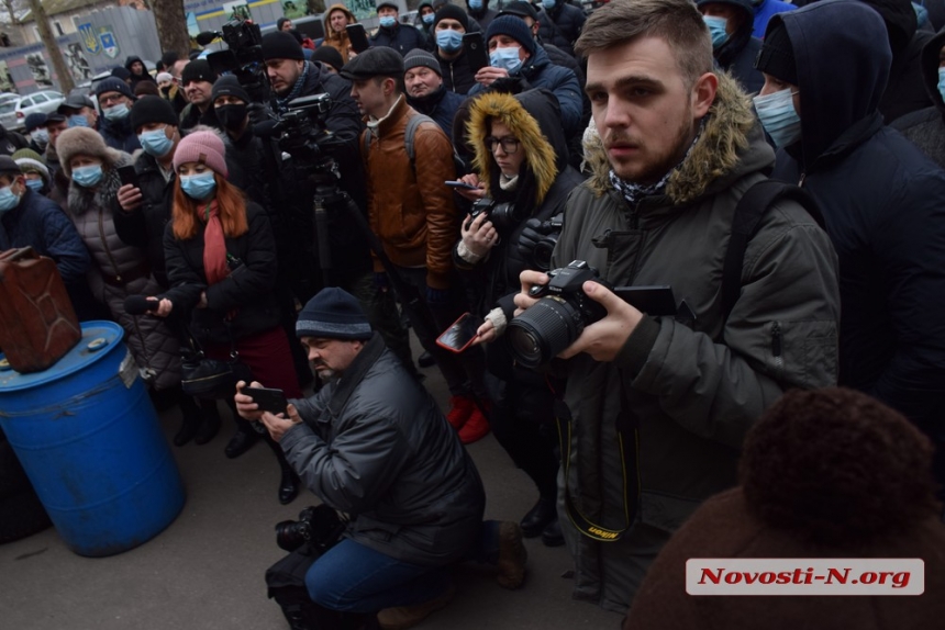 Как в Николаеве аграрии протестовали. ФОТОРЕПОРТАЖ