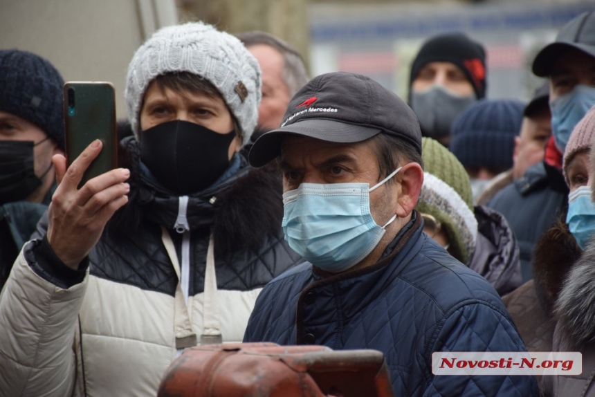 Как в Николаеве аграрии протестовали. ФОТОРЕПОРТАЖ