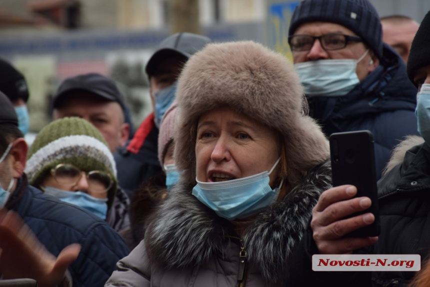 Как в Николаеве аграрии протестовали. ФОТОРЕПОРТАЖ