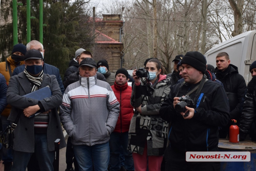 Как в Николаеве аграрии протестовали. ФОТОРЕПОРТАЖ