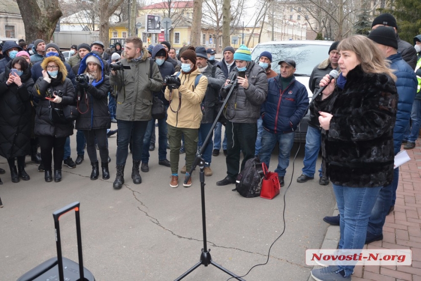 Как в Николаеве аграрии протестовали. ФОТОРЕПОРТАЖ