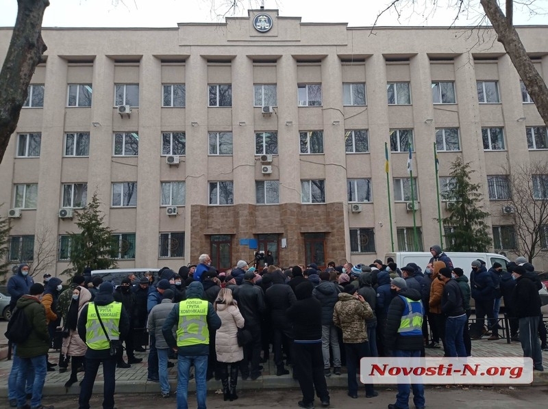 Как в Николаеве аграрии протестовали. ФОТОРЕПОРТАЖ