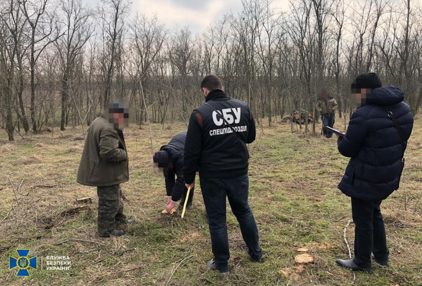 СБУ задержала чиновников Вознесенского лесхоза, которые вырубили ценные деревья на продажу