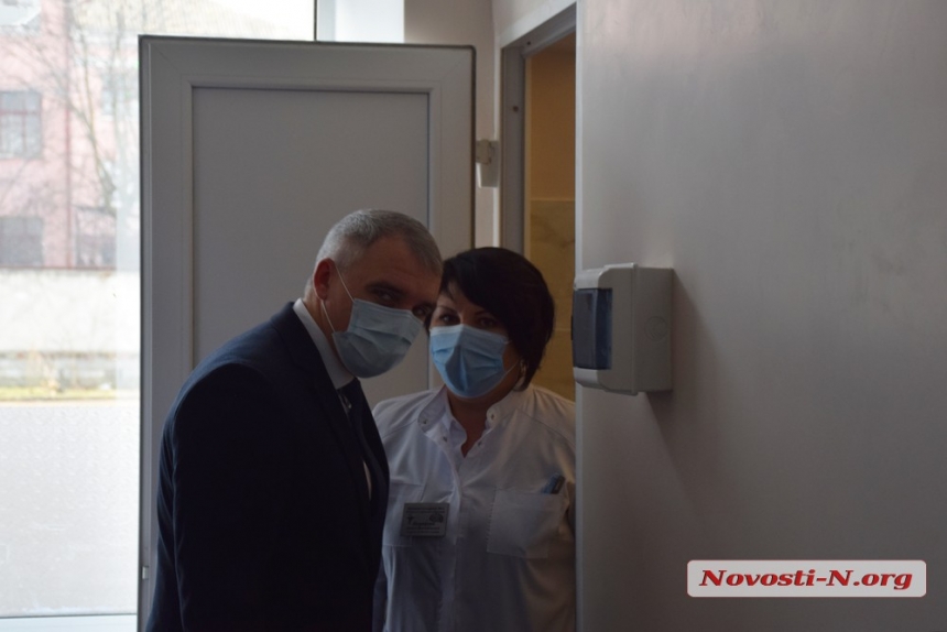 Как в Николаевской больнице №1 отремонтировали отделение для больных COVID-19. ФОТОРЕПОРТАЖ