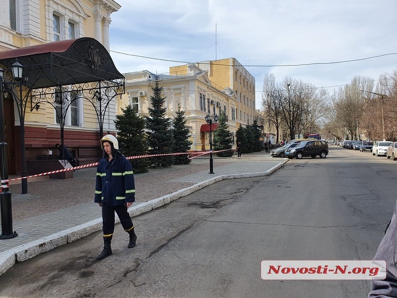 В Николаеве перекрыли ул. Спасскую: проходят учения