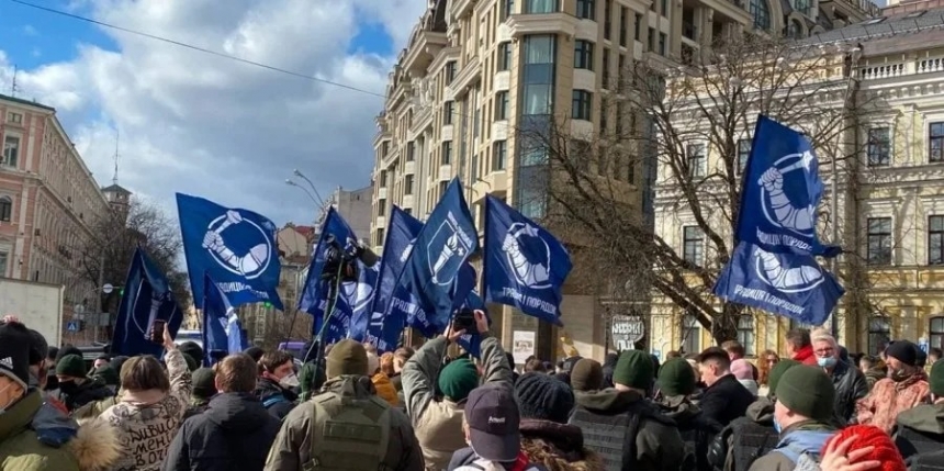 Полиция задержала одного из противников Марша женщин в Киеве