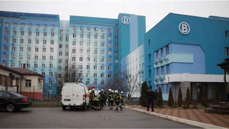 В Киеве горело реанимационное отделение - первым вспыхнуло постельное белье