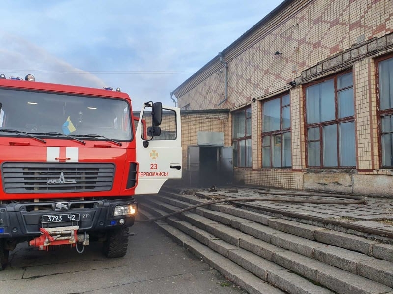 В Первомайске горела фотостудия