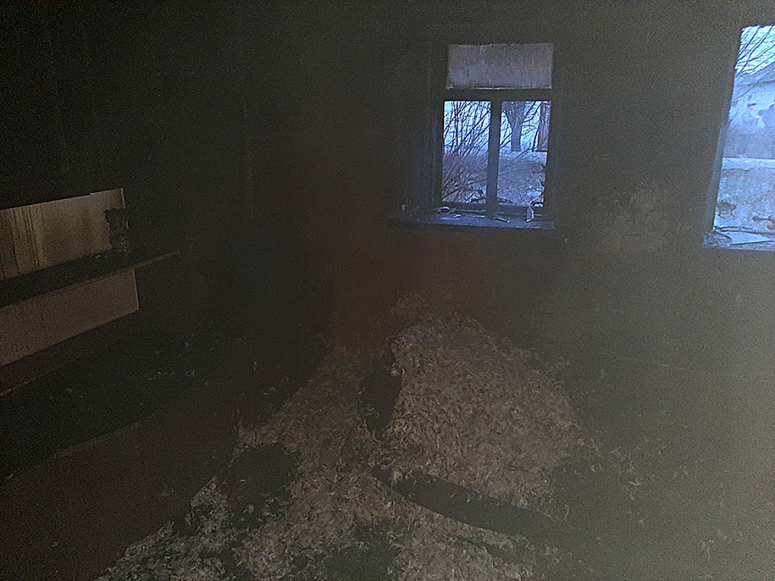 В Николаевской области горел дом: один человек погиб