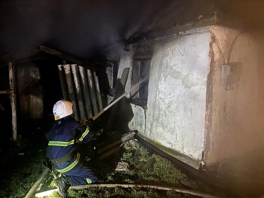 В Николаевской области во время пожара погибла пенсионерка