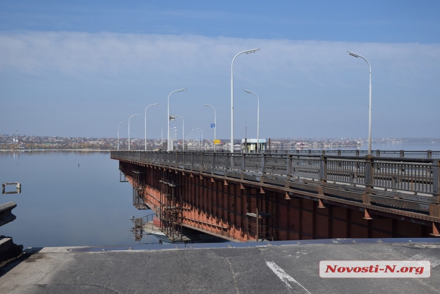 Как в Николаеве разводили уникальный Варваровский мост. ФОТОРЕПОРТАЖ