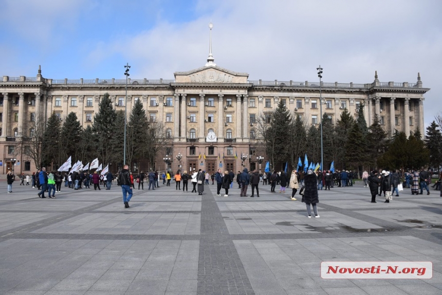 Как предприниматели в Николаеве объявляли «Нет лох-дауну». ФОТОРЕПОРТАЖ