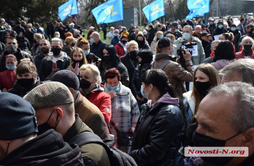 Как предприниматели в Николаеве объявляли «Нет лох-дауну». ФОТОРЕПОРТАЖ