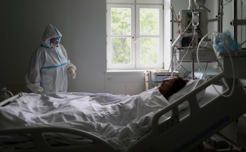 В больницах Николаевской области, где содержат «ковидных» больных, койки загружены на 75,05%.